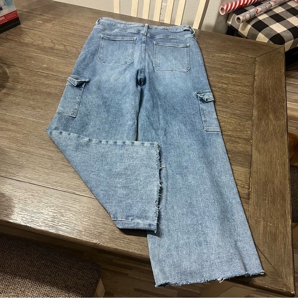 RISEN med Wash CARGO JEANS - Picture 7 of 12